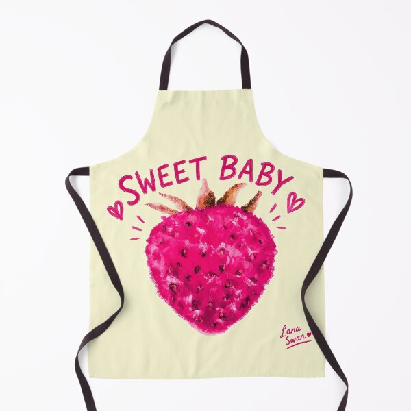 Item preview, PINK SWEET BABY | Strawberry Pop Design | Cute Girly Summer Art designed and sold by BlueberrySwan.