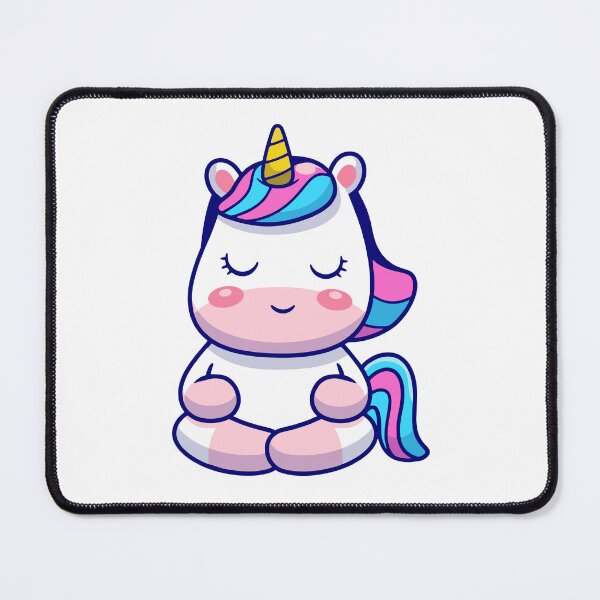 Item preview, Cute Meditating Unicorn designed and sold by Christi W Witherspoon.