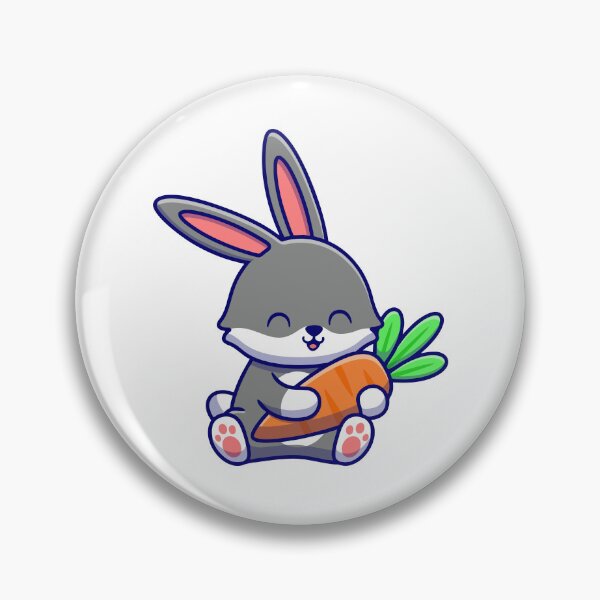 Item preview, Cute Bunny Hugging Big Carrot designed and sold by Christi W 	 Witherspoon.