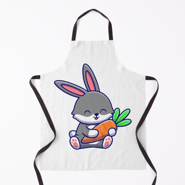 Item preview, Cute Bunny Hugging Big Carrot designed and sold by Christi W Witherspoon.