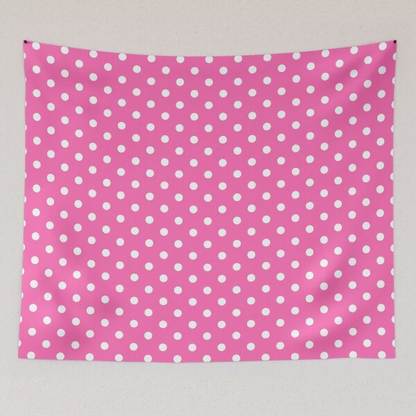 Item preview, Mini Polka Dot Hot Pink and White designed and sold by Jeallan Designs.