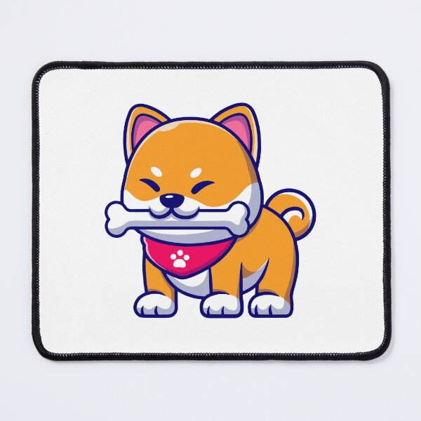 Item preview, Cute Shiba Inu Dog with Bone designed and sold by Christi W Witherspoon.