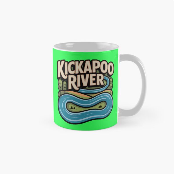 Item preview, Kickapoo river - relaxing adventures in Wisconsin designed and sold by DamioPolArt.