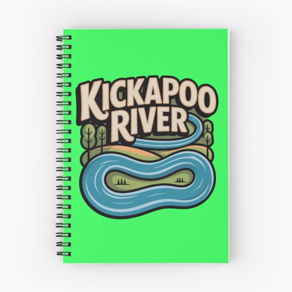 Item preview, Kickapoo river - relaxing adventures in Wisconsin designed and sold by DamioPolArt.