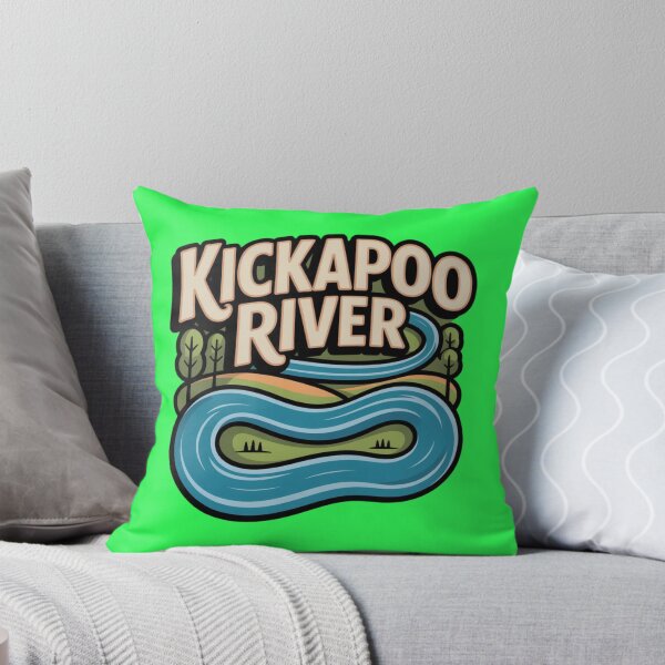 Item preview, Kickapoo river - relaxing adventures in Wisconsin designed and sold by DamioPolArt.