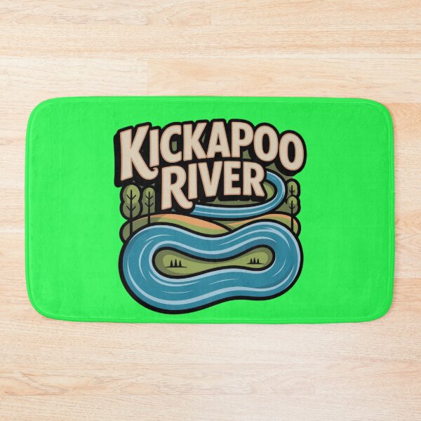 Item preview, Kickapoo river - relaxing adventures in Wisconsin designed and sold by DamioPolArt.