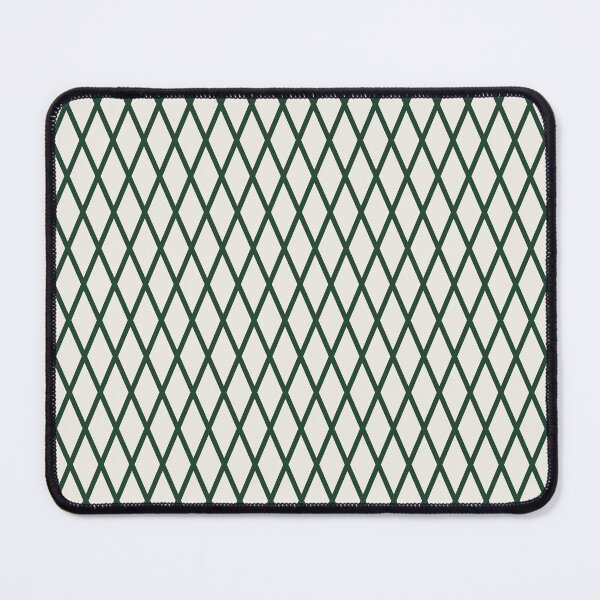 Item preview, Cream And Green Lattice Pattern designed and sold by pattern-archive.