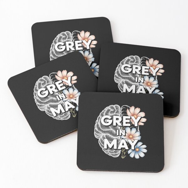 Item preview, Grey in May Brain Tumor Awareness Grey Ribbon Brain Cancer Survivor designed and sold by SapfireStuArt.