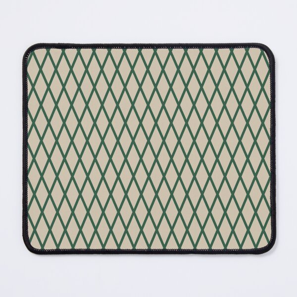 Item preview, Sand And Green Lattice Pattern designed and sold by pattern-archive.