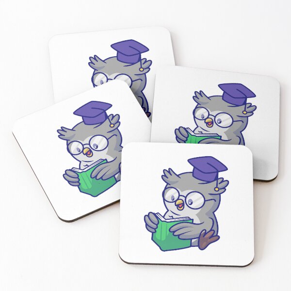 Item preview, Wise Owl Graduation Reading Book Kawaii Student designed and sold by Christi W 	 Witherspoon.
