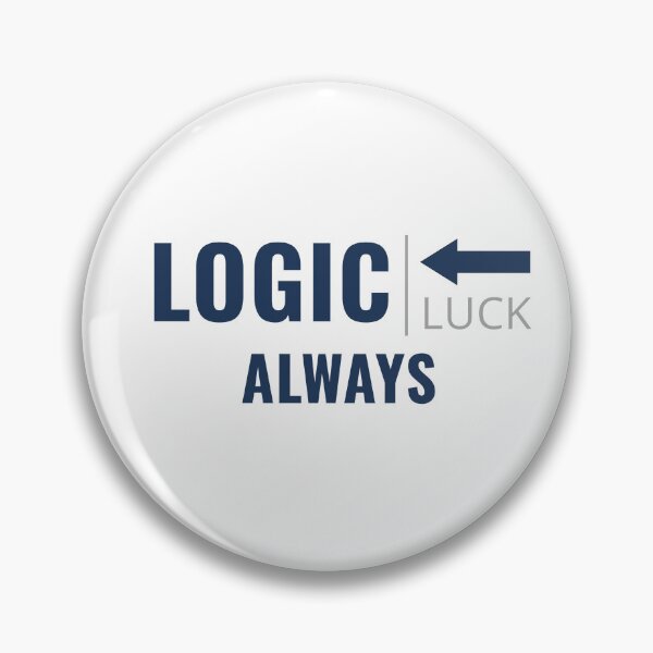 Item preview, Logic Over Luck Always Accounting Humor Design Accountant Mindset designed and sold by FCA SIR MERCH .