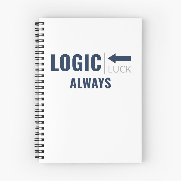 Item preview, Logic Over Luck Always Accounting Humor Design Accountant Mindset designed and sold by FCA SIR MERCH .