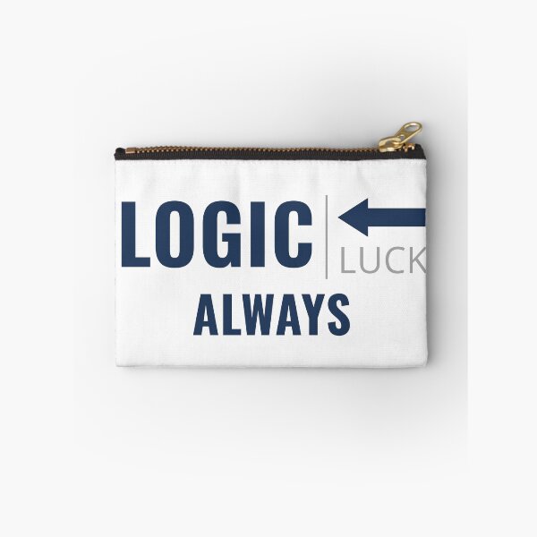 Item preview, Logic Over Luck Always Accounting Humor Design Accountant Mindset designed and sold by FCA SIR MERCH .
