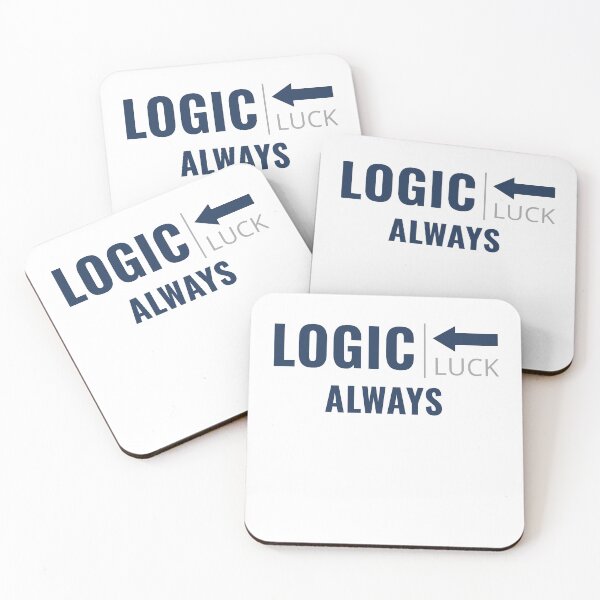 Item preview, Logic Over Luck Always Accounting Humor Design Accountant Mindset designed and sold by FCA SIR MERCH .