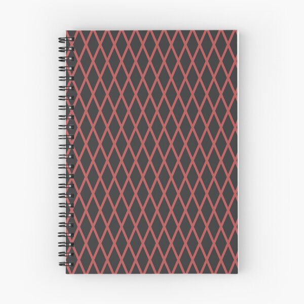 Item preview, Charcoal And Red Lattice Pattern designed and sold by pattern-archive.