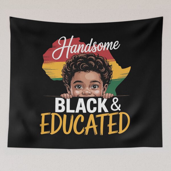 Item preview, Handsome Black Educated Black History designed and sold by SapfireStuArt.
