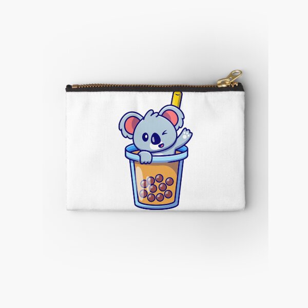 Item preview, Cute Koala Bear Drinking Boba Milk Bubble Tea designed and sold by Christi W 	 Witherspoon.