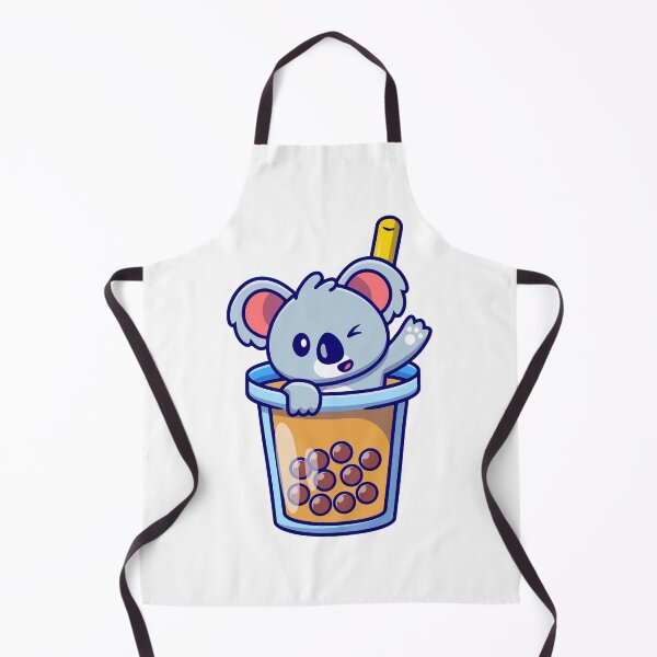 Item preview, Cute Koala Bear Drinking Boba Milk Bubble Tea designed and sold by Christi W 	 Witherspoon.