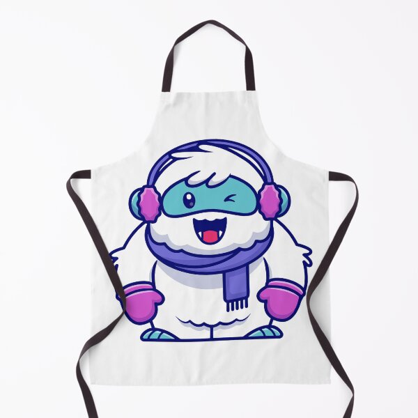 Item preview, Cute Winter Yeti Abominable Snowman With Earmuffs designed and sold by Christi W Witherspoon.