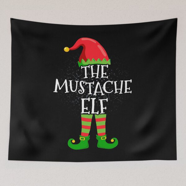 Item preview, Mustache Elf Family Matching Christmas Group designed and sold by CosmoKitsch.