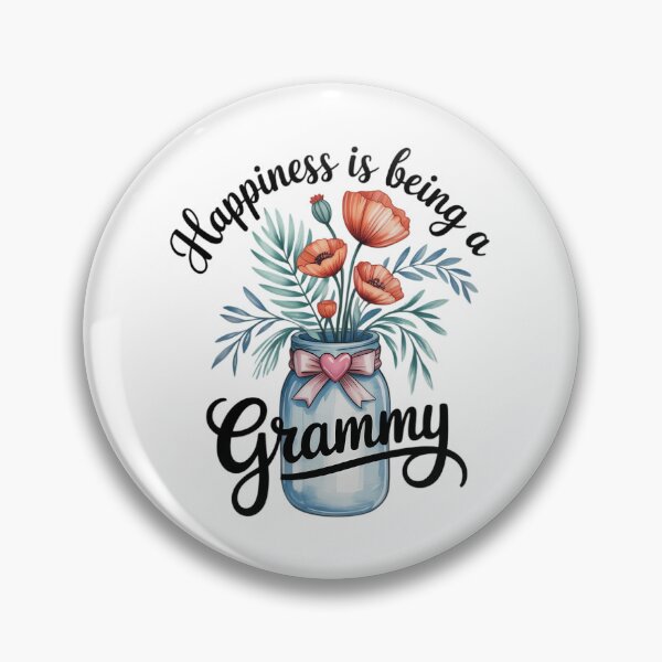 Item preview, Happiness is being a Grammy - Mothers Day  designed and sold by SapfireStuArt.