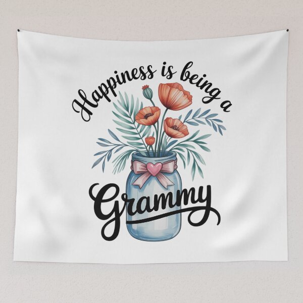 Item preview, Happiness is being a Grammy - Mothers Day  designed and sold by SapfireStuArt.