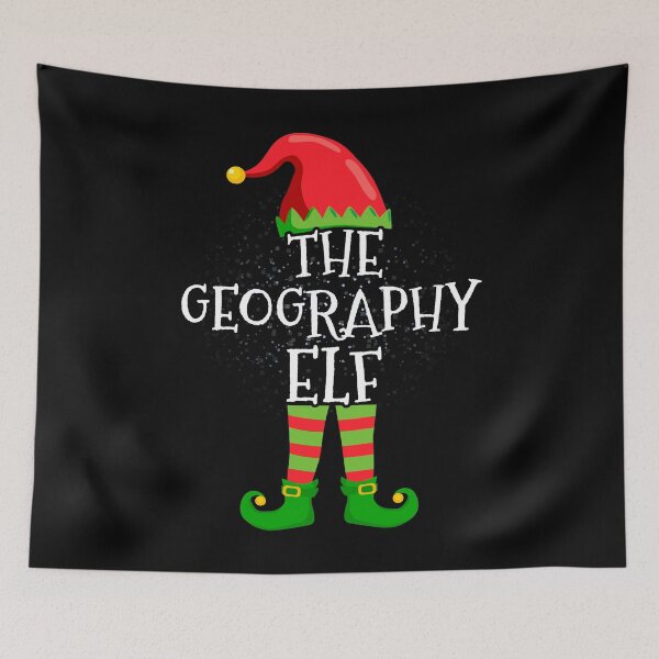 Item preview, Geography Elf Family Matching Christmas Group designed and sold by CosmoKitsch.