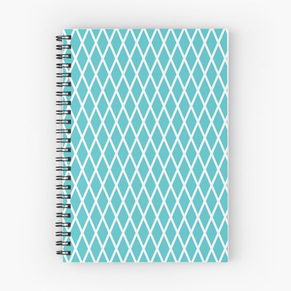 Item preview, Aqua And White Lattice Pattern designed and sold by pattern-archive.