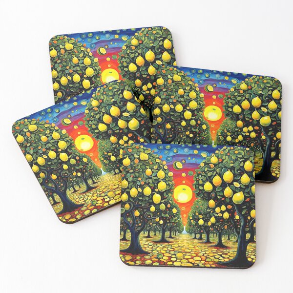 Item preview, Lemon Orchard at sunset designed and sold by George Hutton Hunter.