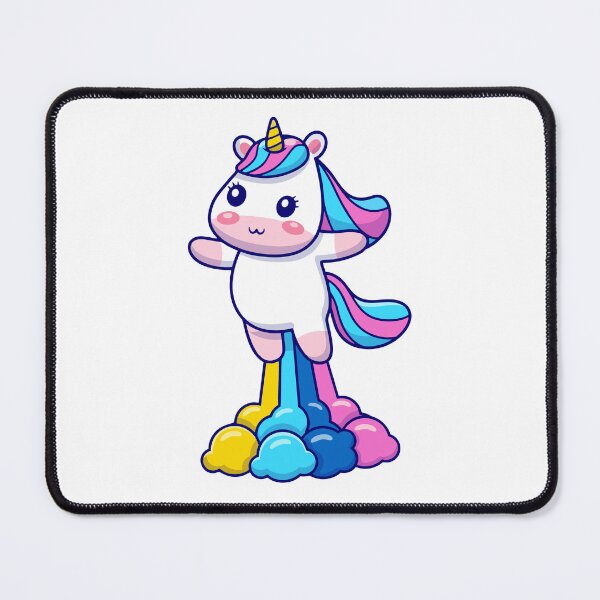 Item preview, Magical Cute Unicorn Farting Rainbow Clouds designed and sold by Christi W Witherspoon.
