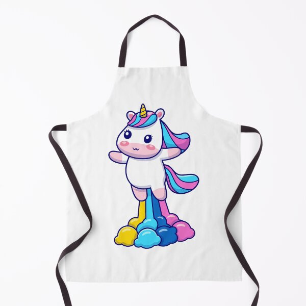 Item preview, Magical Cute Unicorn Farting Rainbow Clouds designed and sold by Christi W Witherspoon.