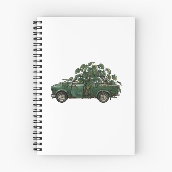 Item preview, Vintage East German Compact with Monstera — Dark Green Art Print designed and sold by WildRelicsArt.