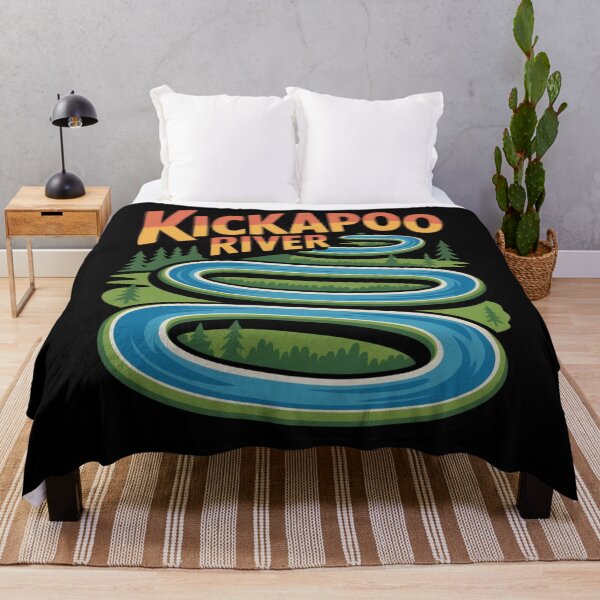 Item preview, Kickapoo river - wild beauty of Wisconsin designed and sold by DamioPolArt.