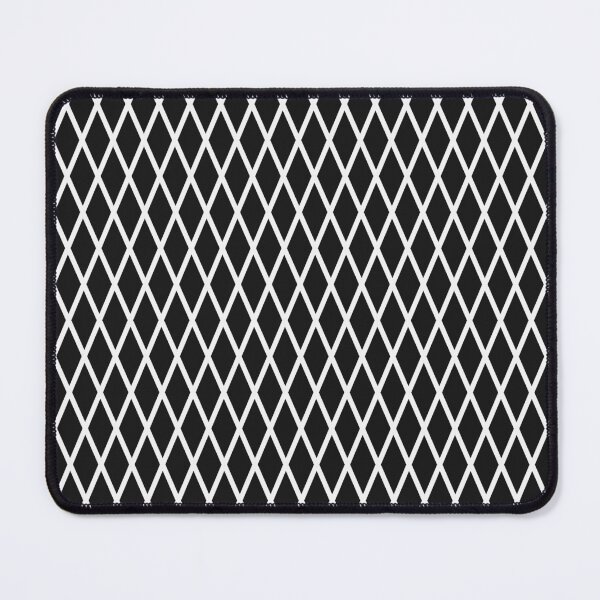 Item preview, Black And White Lattice Pattern designed and sold by pattern-archive.