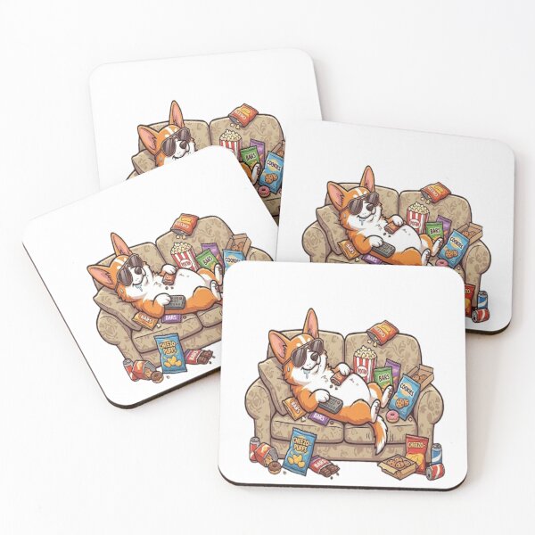 Item preview, Corgi Professional Couch Potato designed and sold by ClaussShop.