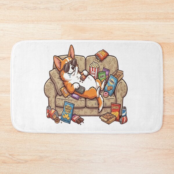 Item preview, Corgi Professional Couch Potato designed and sold by ClaussShop.