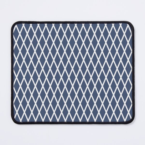 Item preview, Blue And White Lattice Pattern designed and sold by pattern-archive.