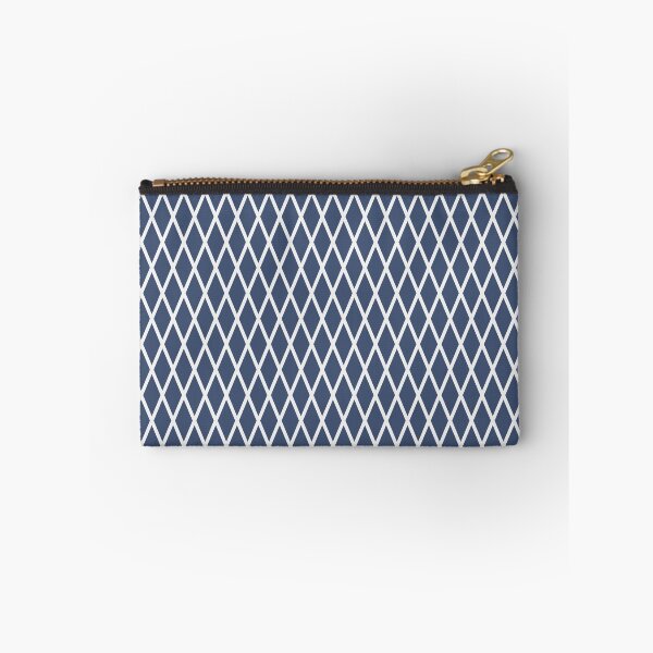 Item preview, Blue And White Lattice Pattern designed and sold by pattern-archive.