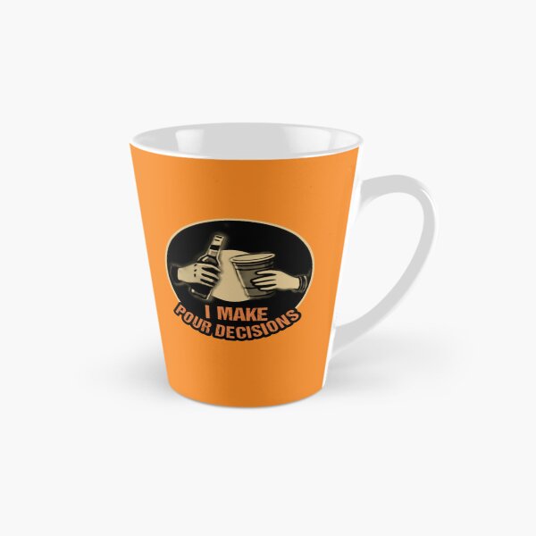 Item preview, I Make Pour Decisions Funny Drinking Pun designed and sold by Abibless1998.
