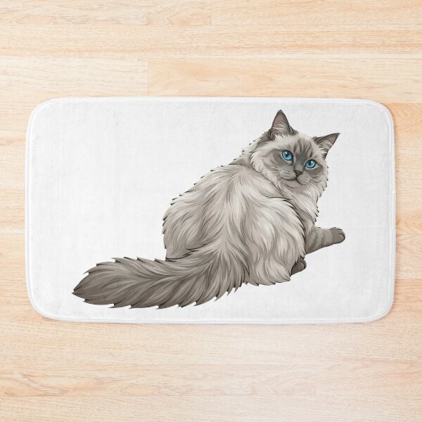 Item preview, Ragdoll Cat Mood #05: Over‑the‑Shoulder Look designed and sold by Quiet Joy Studio.
