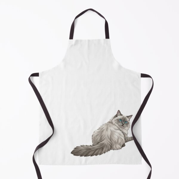 Item preview, Ragdoll Cat Mood #05: Over‑the‑Shoulder Look designed and sold by Quiet Joy Studio.