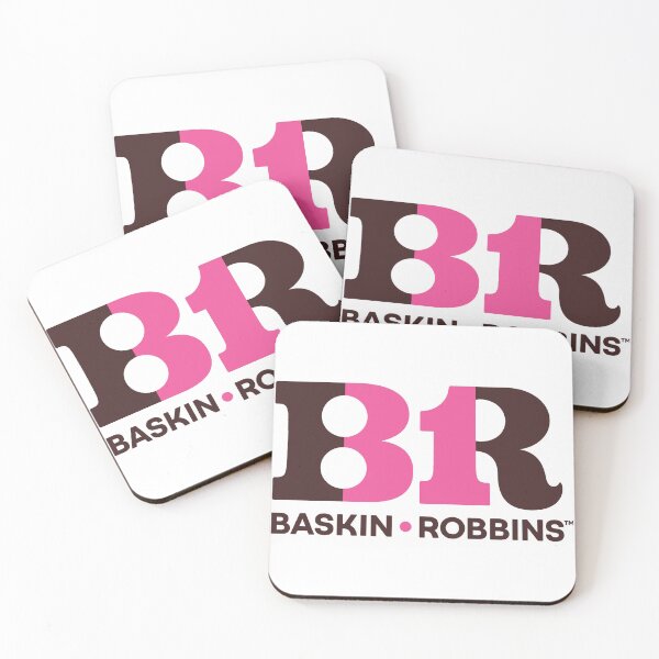 Item preview, Baskin Robbins 31 Flavors Iconic Pink and Brown Ice Cream Logo designed and sold by Christi W 	 Witherspoon.