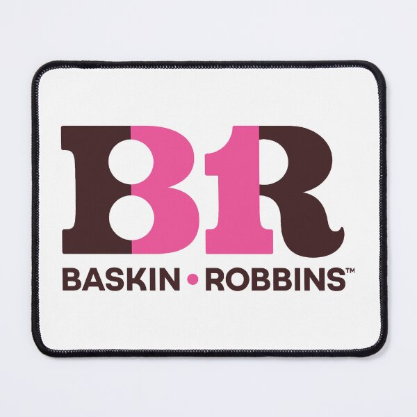 Item preview, Baskin Robbins 31 Flavors Iconic Pink and Brown Ice Cream Logo designed and sold by Christi W 	 Witherspoon.