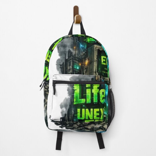 Item preview,  Life.exe Unexpected Error – Toxic Green Cyberpunk Sticker Design designed and sold by THAMIM REALITY 2.0.