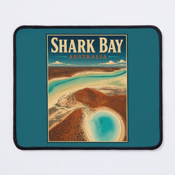 Item preview, Shark Bay - Australia designed and sold by GoodOldVintage.