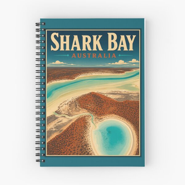 Item preview, Shark Bay - Australia designed and sold by GoodOldVintage.