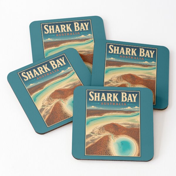 Item preview, Shark Bay - Australia designed and sold by GoodOldVintage.