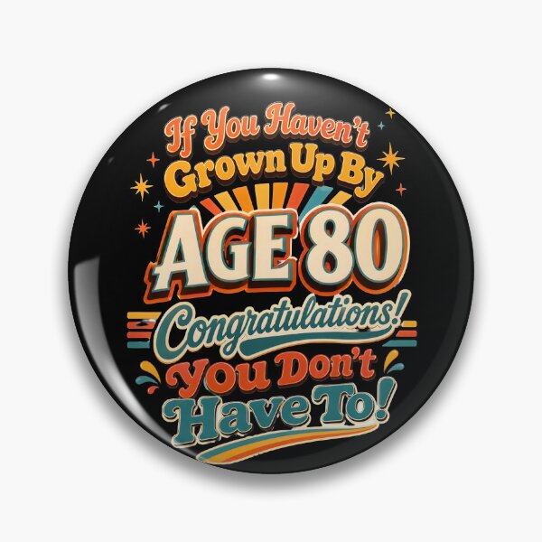 Item preview, Funny 80th Birthday Gift design 80 Years Old Funny Saying designed and sold by FernaRoje.