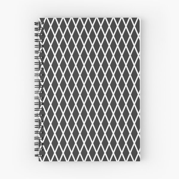 Item preview, Charcoal And White Lattice Pattern designed and sold by pattern-archive.