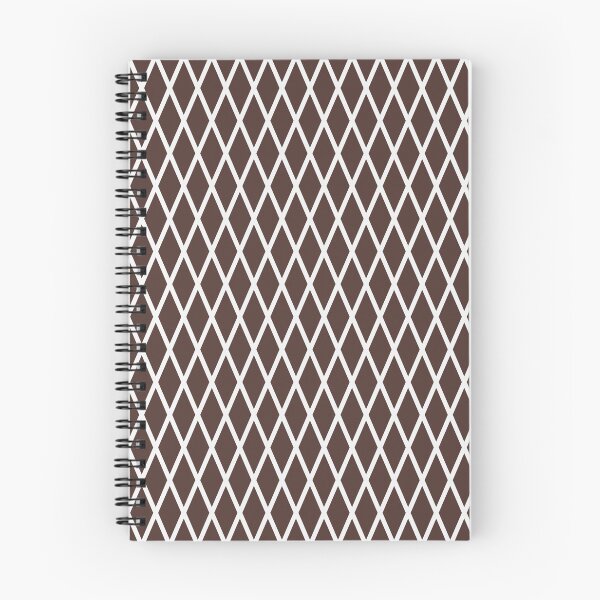 Item preview, Chocolate And White Lattice Pattern designed and sold by pattern-archive.
